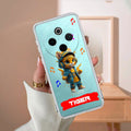 Music Cat Customize Transparent Silicon Case For iQOO Z10 5G