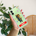 Music Cat Customize Transparent Silicon Case For iQOO Z9 5G