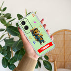 Music Cat Customize Transparent Silicon Case For Vivo T3 Lite 5G