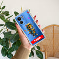 Music Cat Customize Transparent Silicon Case For Motorola Edge 40 5G