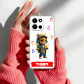 Music Cat Customize Anti Yellow Case For OnePlus Nord 6 5G