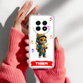 Music Cat Customize Transparent Silicon Case For Realme 14 Pro Lite 5G