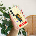 Music Cat Customize Transparent Silicon Case For Realme 14x 5G