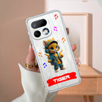 Music Cat Customize Anti Yelllow Case For Realme 16 Pro Plus 5G