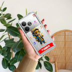 Music Cat Customize Transparent Silicon Case For Realme 12 Plus 5G
