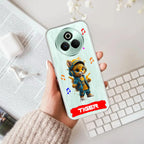 Music Cat Customize Transparent Silicon Case For Realme Narzo 70 Pro 5G