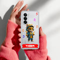Music Cat Customize Anti Yelllow Case For Realme P4x 5G
