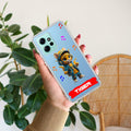 Music Cat Customize Transparent Silicon Case For Redmi Note 12 4G