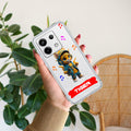 Music Cat Customize Transparent Silicon Case For Redmi Note 13 Pro 5G