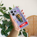 Music Cat Customize Transparent Silicon Case For Redmi Note 14 5G