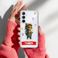Music Cat Customize Transparent Silicon Case For Samsung Galaxy A37 5G