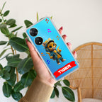 Music Cat Customize Transparent Silicon Case For Vivo T2 5G