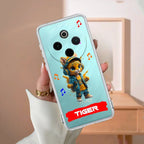 Music Cat Customize Transparent Silicon Case For Vivo T3 Lite 5G