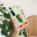 Butterfly  Customize Transparent Silicon Case For Vivo V20 SE