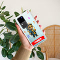 Music Cat Customize Transparent Silicon Case For Vivo V30 Pro 5G