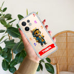 Music Cat Customize Transparent Silicon Case For Vivo V40 5G