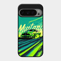 Mustang Super Sports Car Glass Case Cover For Google Pixel 9 Pro 5G