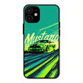 Mustang Super Sports Car Glass Case Cover For iPhone 12 mini