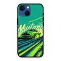 Mustang Super Sports Car Glass Case Cover For iPhone 13 mini