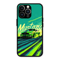 Mustang Super Sports Car Glass Case Cover For iPhone 13 Pro Max