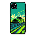 Mustang Super Sports Car Glass Case Cover For iPhone 14 Plus