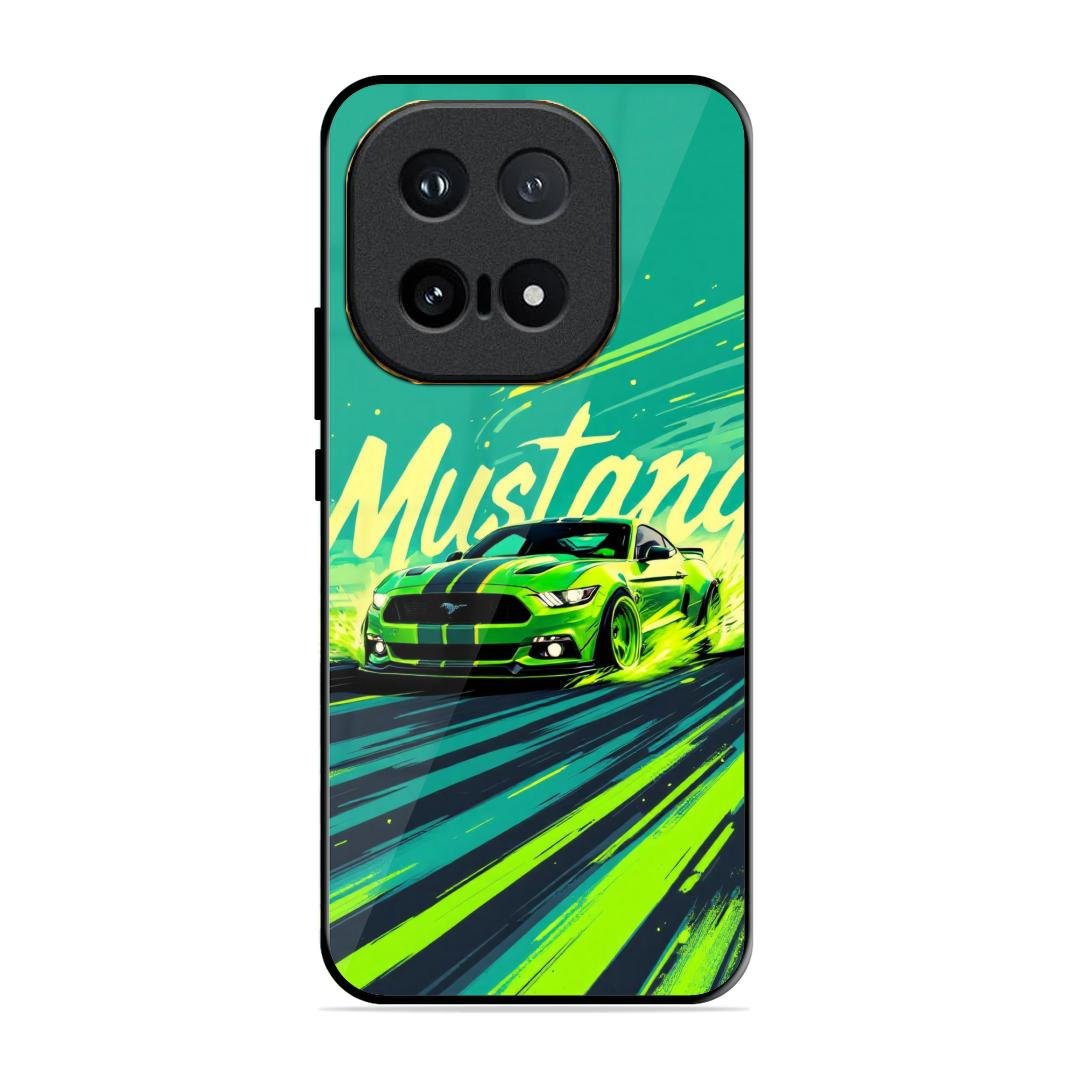 Mustang Super Sports Car Glass Case Cover For iQOO 15 5G
