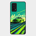 Mustang Super Sports Car Glass Case Cover For Iqoo 7 5G
