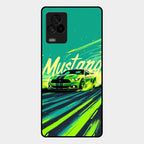 Mustang Super Sports Car Glass Case Cover For Iqoo 7 Legend 5G