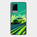 Mustang Super Sports Car Glass Case Cover For Iqoo 9 5G