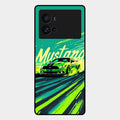 Mustang Super Sports Car Glass Case Cover For Iqoo 9 Pro 5G