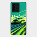 Mustang Super Sports Car Glass Case Cover For Iqoo 9T 5G