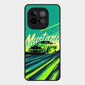 Mustang Super Sports Car Glass Case Cover For Iqoo Neo 10 5G