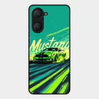 Mustang Super Sports Car Glass Case Cover For Iqoo Z9 Lite 5G