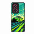 Mustang Super Sports Car Glass Case Cover For Motorola Edge 50 Fusion 5G