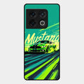 Mustang Super Sports Car Glass Case Cover For Oneplus 10 Pro 5G