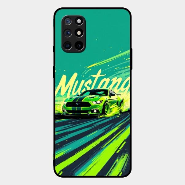 Mustang Super Sports Car Glass Case Cover For Oneplus 8T