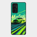 Mustang Super Sports Car Glass Case Cover For Oneplus 9Rt 5G
