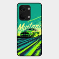 Mustang Super Sports Car Glass Case Cover For Oneplus Nord 3 5G