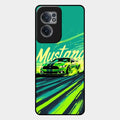 Mustang Super Sports Car Glass Case Cover For Oneplus Nord Ce 2 5G