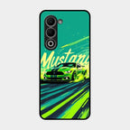 Mustang Super Sports Car Glass Case Cover For Oppo A5 5G