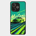 Mustang Super Sports Car Glass Case Cover For Oppo A5 Pro 5G