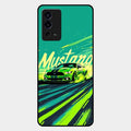 Mustang Super Sports Car Glass Case Cover For Oppo A55