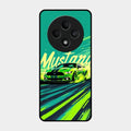 Mustang Super Sports Car Glass Case Cover For Oppo F27 5G