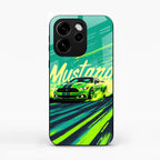 Mustang Super Sports Car Glass Case Cover For Oppo Reno 15C 5G