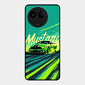 Mustang Super Sports Car Glass Case Cover For Realme 11 5G