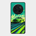 Mustang Super Sports Car Glass Case Cover For Realme 12 Pro 5G