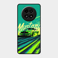 Mustang Super Sports Car Glass Case Cover For Realme 13 5G