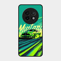 Mustang Super Sports Car Glass Case Cover For Realme 13 Plus 5G