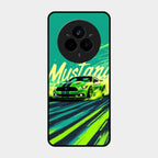 Mustang Super Sports Car Glass Case Cover For Realme 14 Pro Plus 5G
