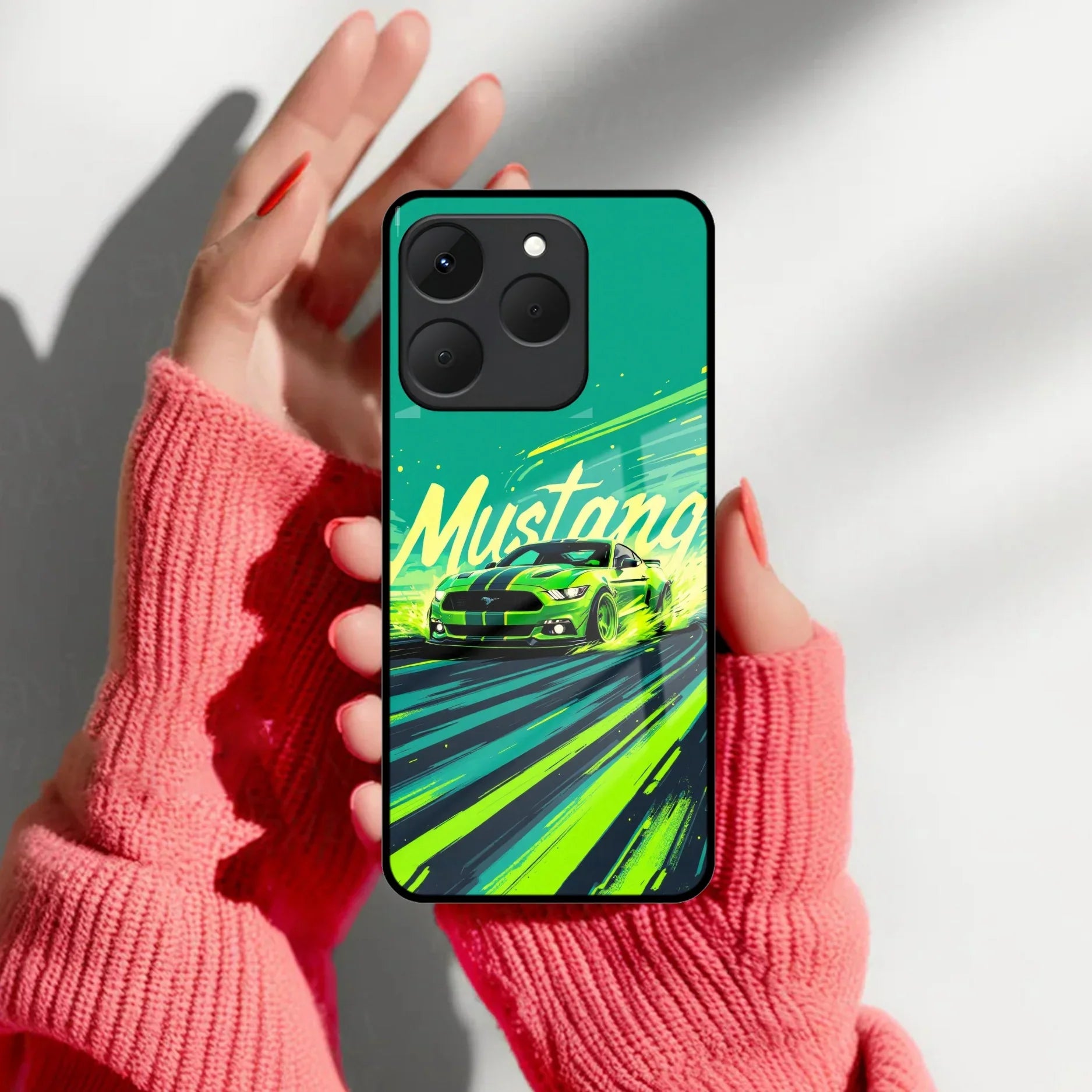 Tears of Spring Glass Case Cover For Realme/Narzo